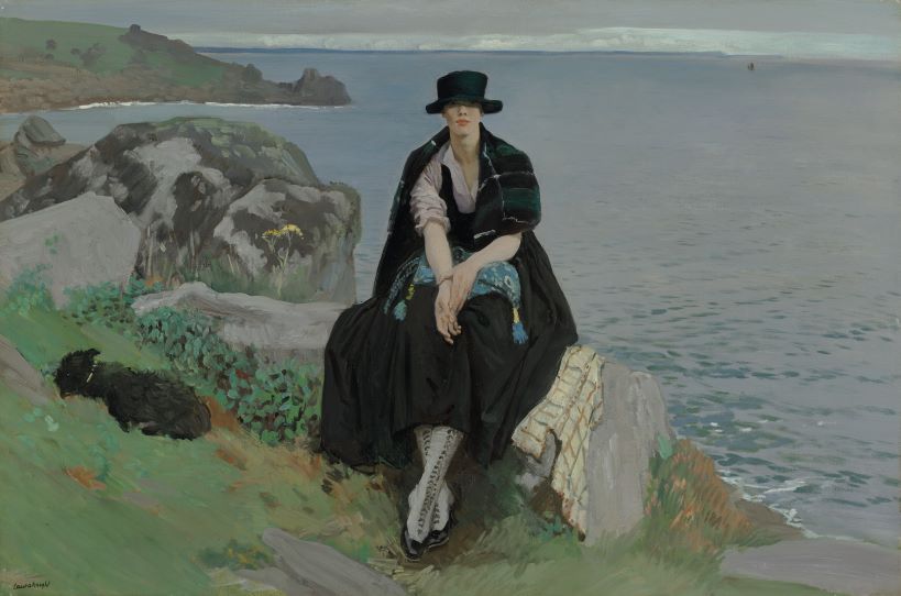 Laura Knight (British, 1877-1970). My Lady of the Rocks, oil on canvas.jpg
