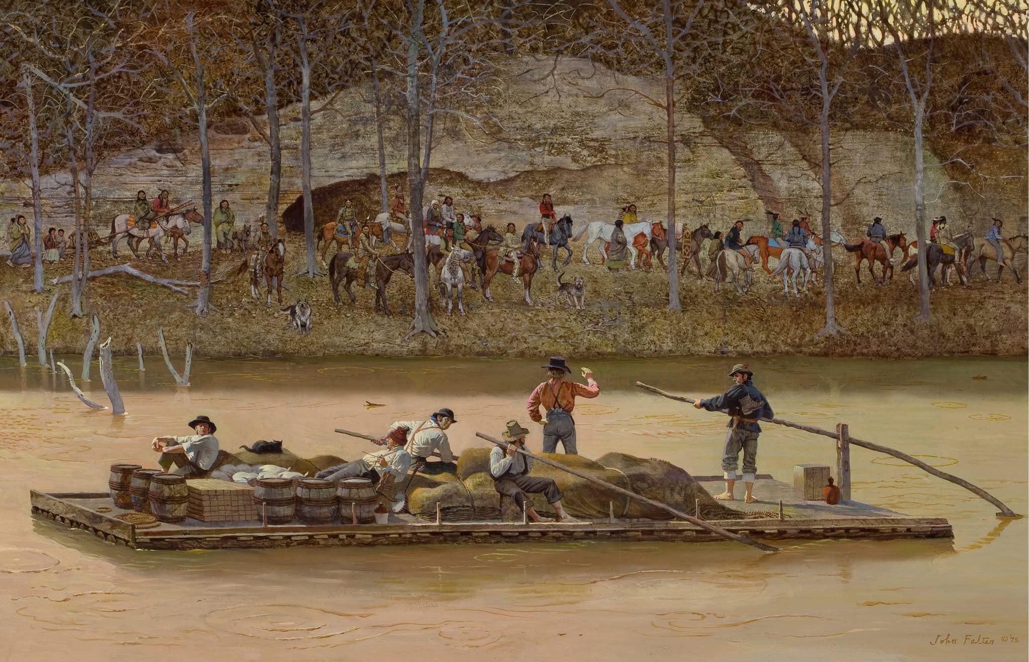 John Philip Falter Уходящая культура.jpg