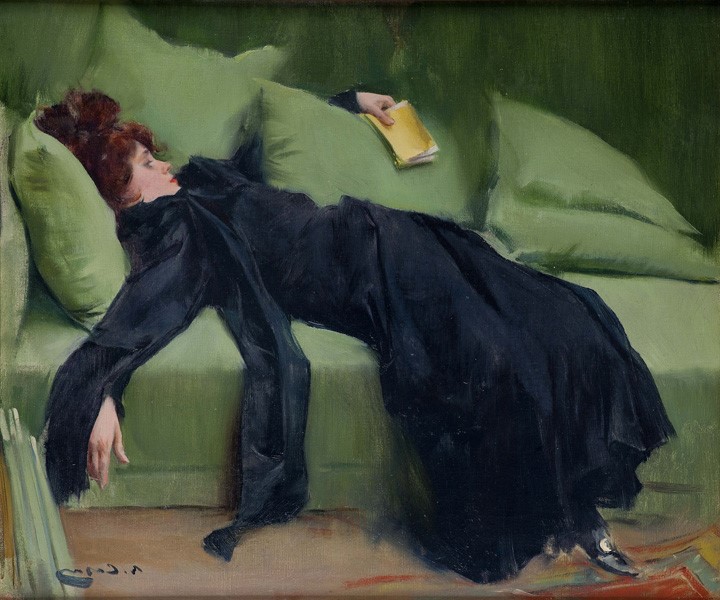 Рамон Касас Юная Декадентка (1899) 1.jpg